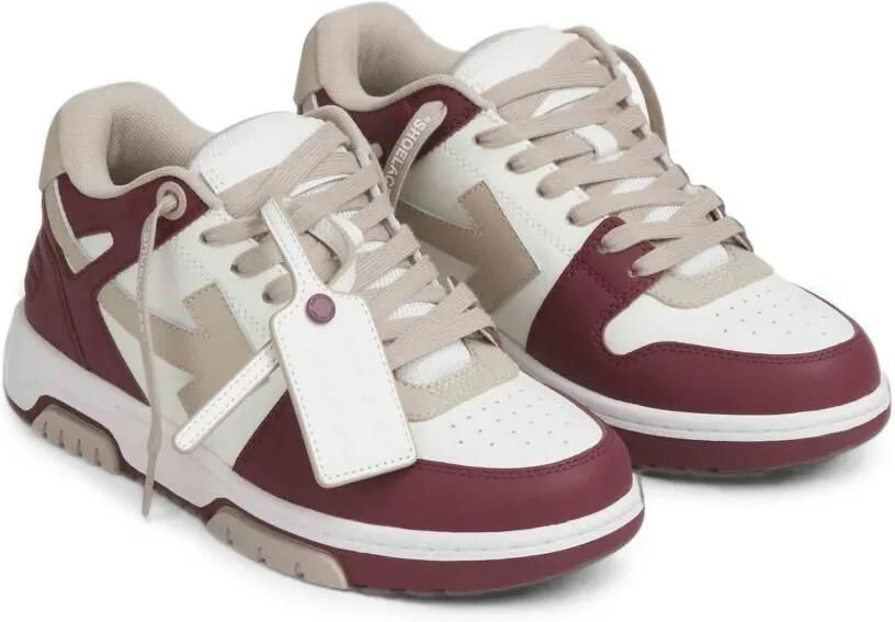Off-White Out Of Office leren sneakers Wit - Foto 4