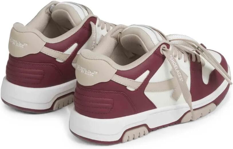 Off-White Out Of Office leren sneakers Wit - Foto 5