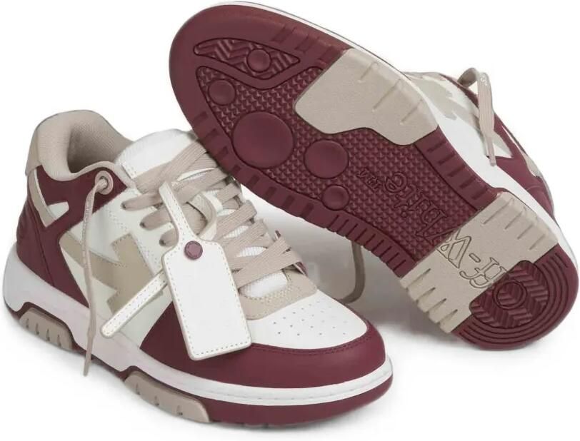 Off-White Out Of Office leren sneakers Wit - Foto 3
