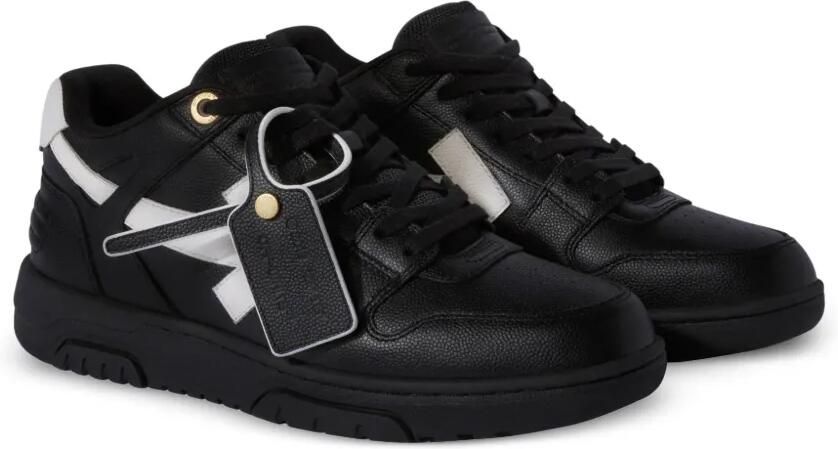 Off-White Out Of Office leren sneakers Zwart - Foto 3