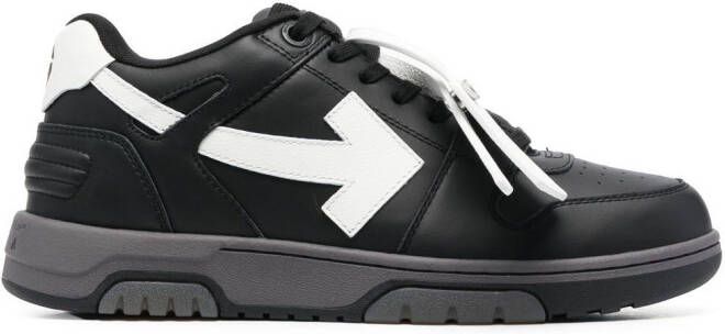 Off-White Out Of Office low-top sneakers Zwart