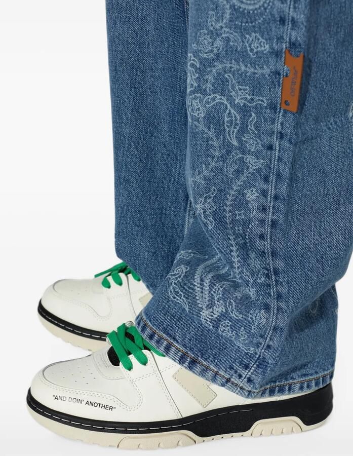 Off-White Out Of Office Miles Davis sneakers Wit - Foto 3