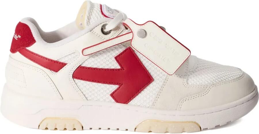 Off-White Out Of Office Slim sneakers met Arrow-patroon Wit