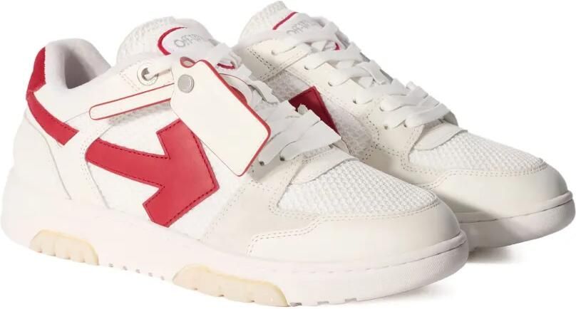 Off-White Out Of Office Slim sneakers met Arrow-patroon Wit - Foto 4