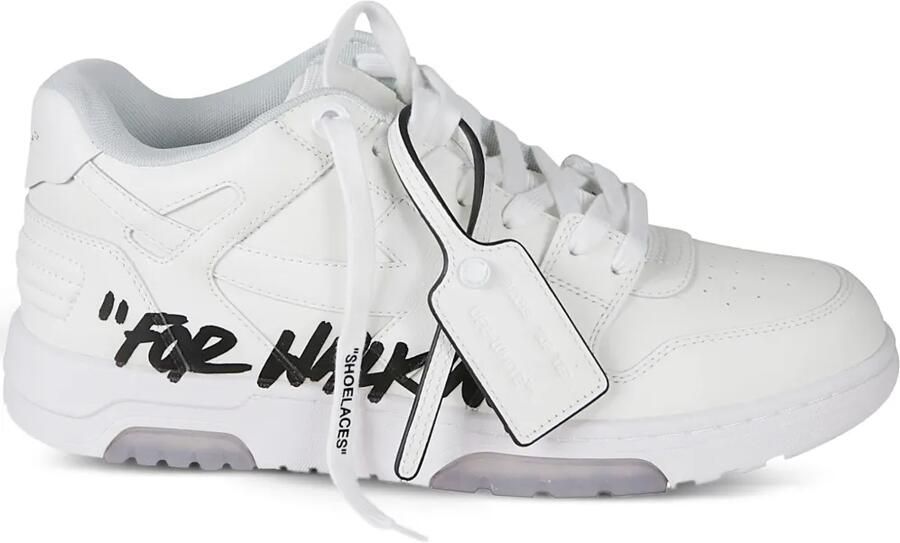 Off-White Out Of Office sneakers met tekst-print Wit