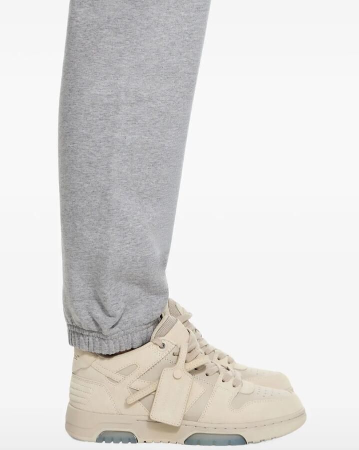 Off-White Out of Office sneakers met vlakken Beige