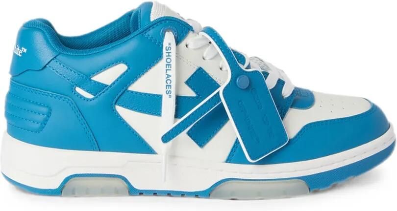Off-White Out of Office sneakers met vlakken Blauw