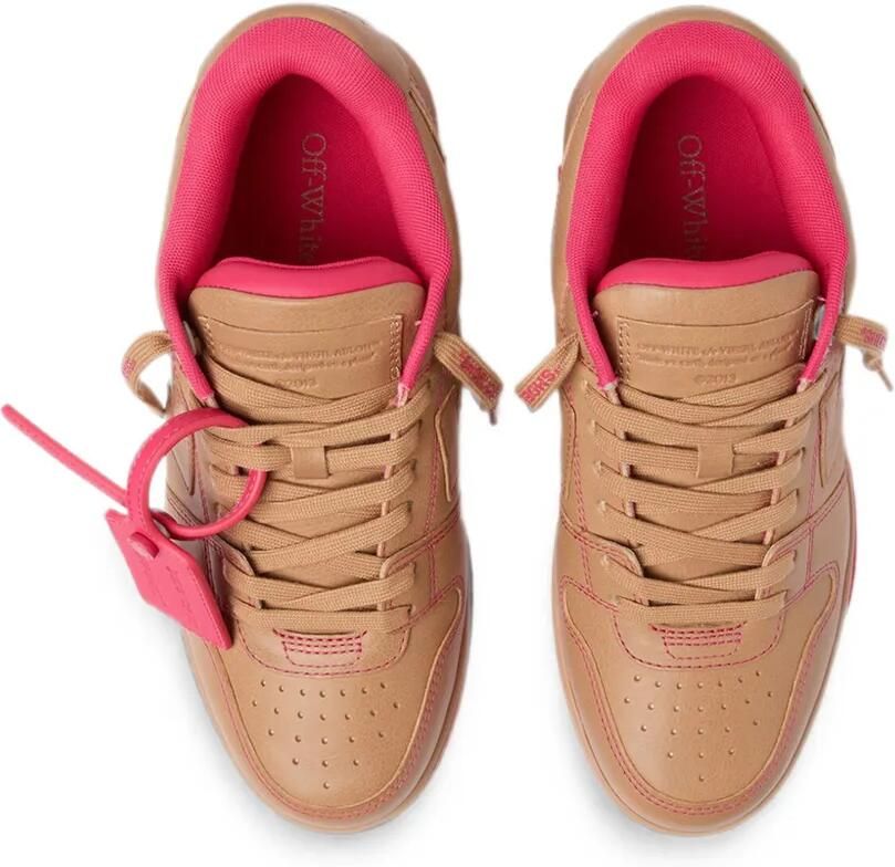 Off-White Out of Office sneakers met vlakken Bruin - Foto 2