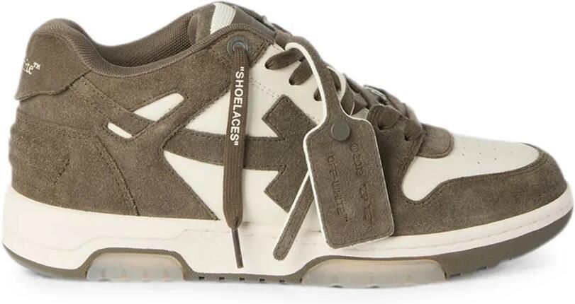 Off-White Out of Office sneakers met vlakken Groen