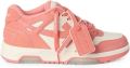 Off-White Out of Office sneakers met vlakken Roze - Roze
