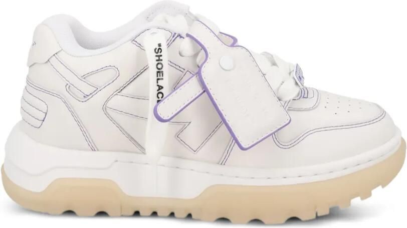 Off-White Out of Office sneakers met vlakken Wit