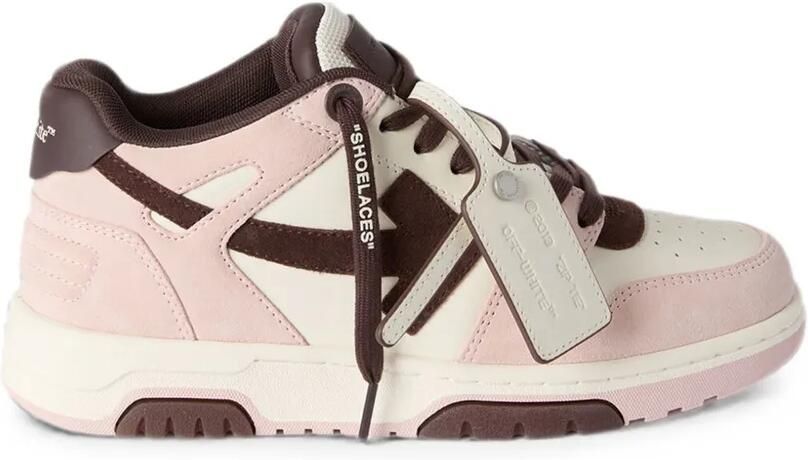 Off-White Out Of Office sneakers Roze