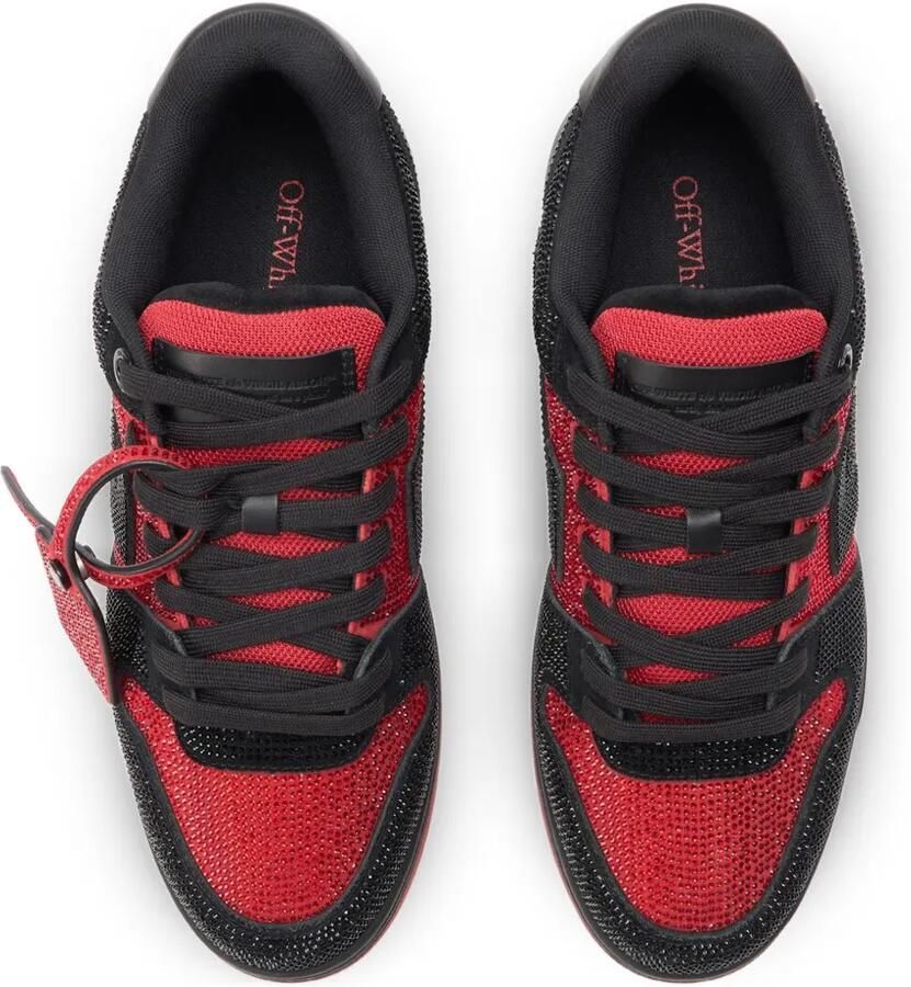 Off-White Out Of Office sneakers verfraaid met stras Zwart - Foto 2