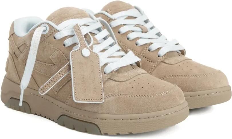 Off-White Out of Office suède sneakers Beige - Foto 3