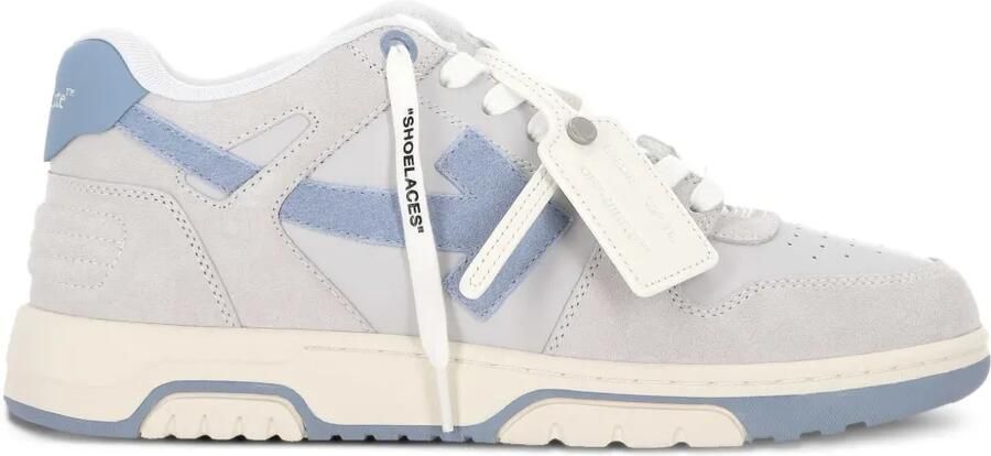 Off-White Out of Office suède sneakers Grijs