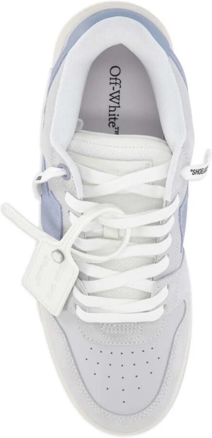 Off-White Out of Office suède sneakers Grijs - Foto 3