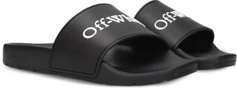 Off-White Sandalen met logoprint Zwart