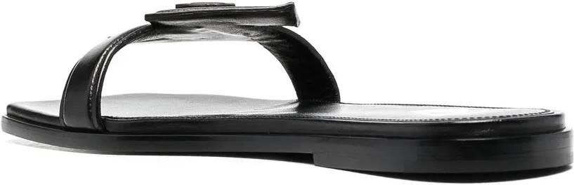 Off-White Sandalen met pijlpatroon Zwart - Foto 3