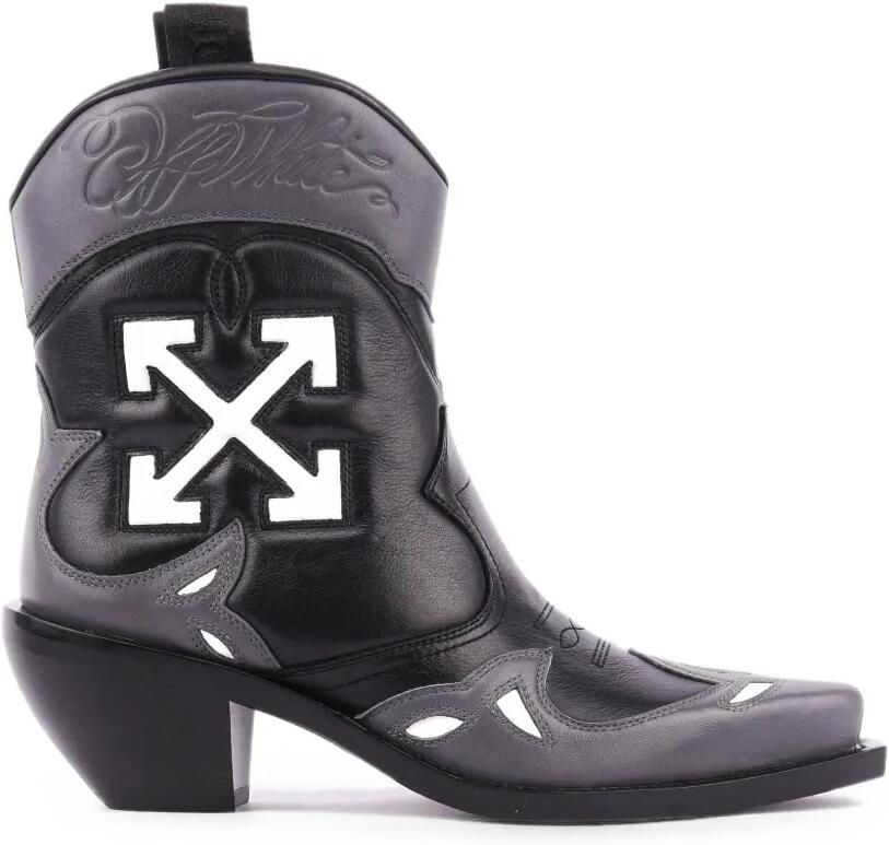 Off-White Santiago laarzen zwart grijs