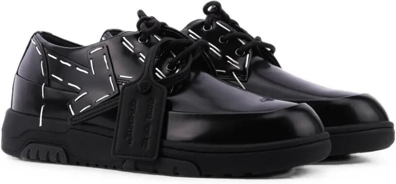 Off-White Sartorial derby schoenen met contrasterende stiksels Zwart