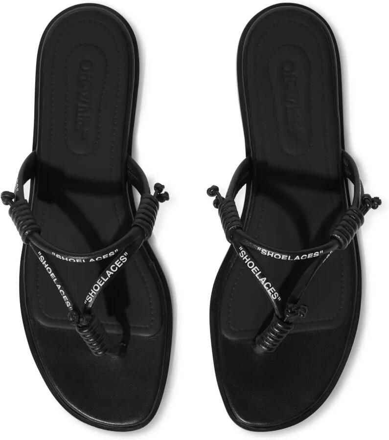 Off-White Sholace sandalen Zwart - Foto 2