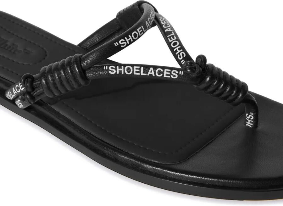 Off-White Sholace sandalen Zwart - Foto 4
