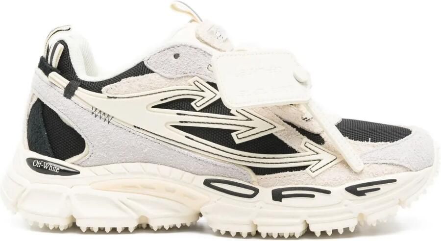 Off-White Sneakers met Arrow-applicatie Beige