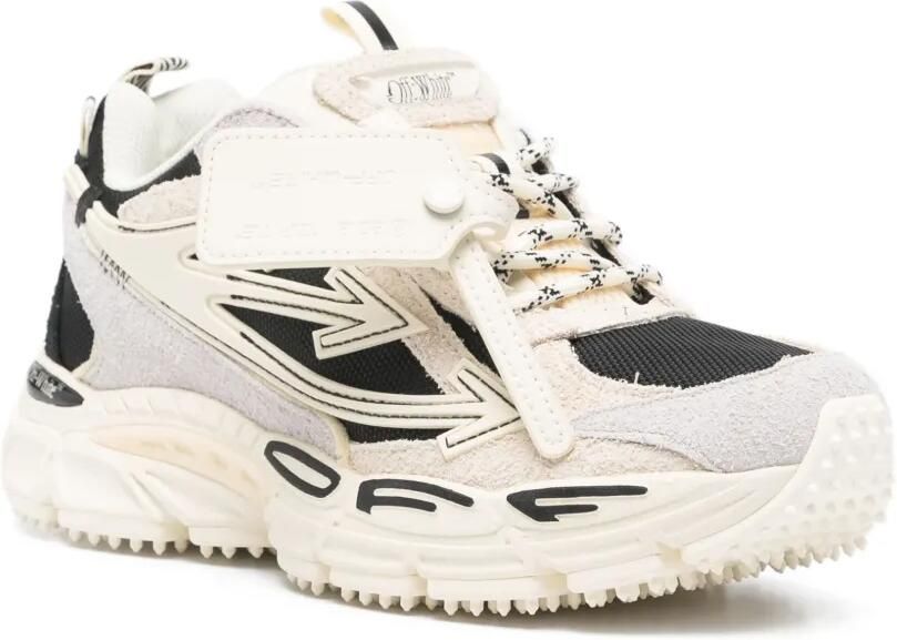 Off-White Sneakers met Arrow-applicatie Beige - Foto 2