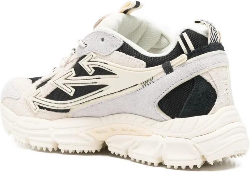 Off-White Sneakers met Arrow-applicatie Beige - Foto 3