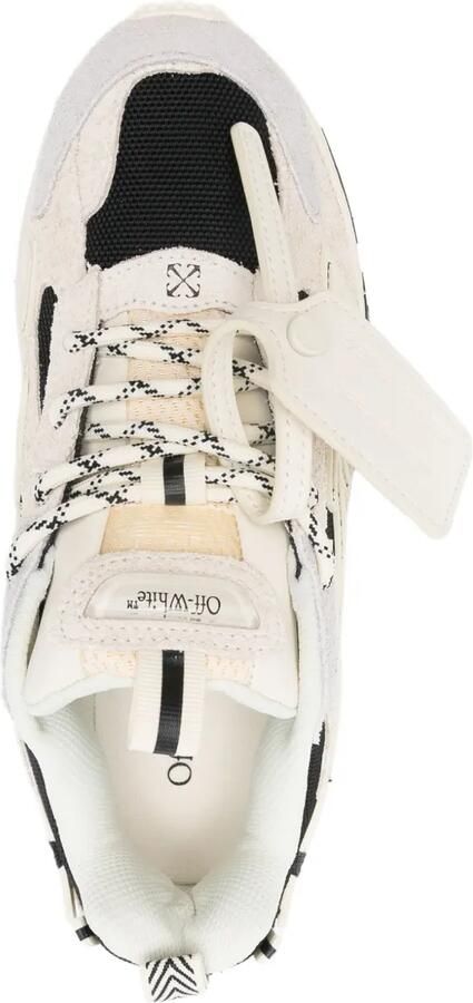 Off-White Sneakers met Arrow-applicatie Beige - Foto 4