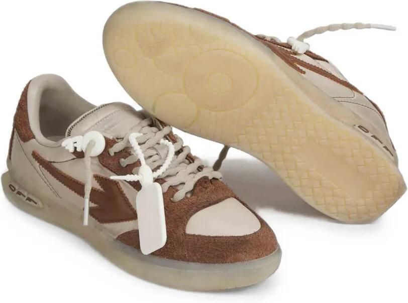 Off-White Sneakers met Arrows-patch en vlakken Beige - Foto 3