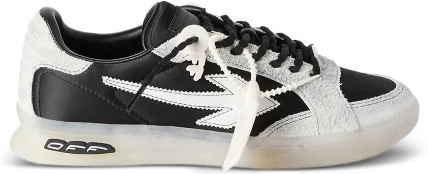 Off-White Sneakers met Arrows-patch Zwart