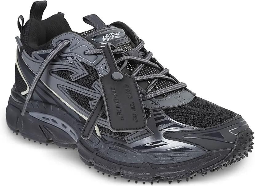 Off-White Sneakers met chunky zool Zwart