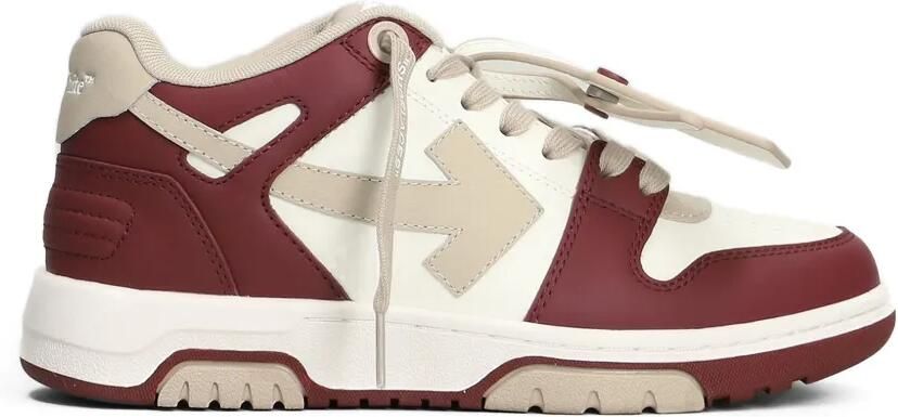 Off-White Sneakers met logopatch Rood
