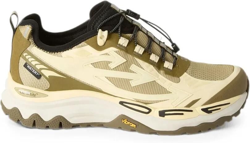 Off-White Sneakers met vlakken Groen