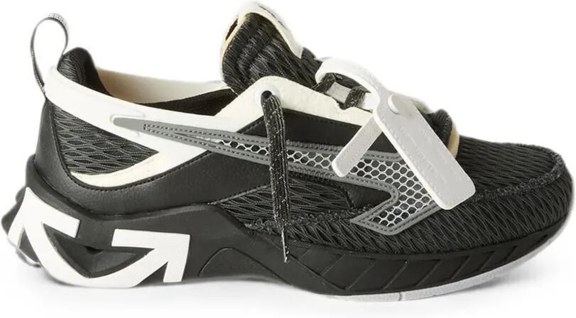 Off-White Sneakers met vlakken Zwart