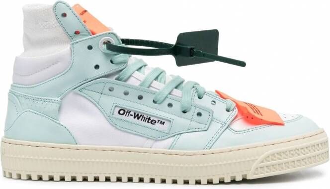 Off-White Zip-Tie high-top sneakers Wit