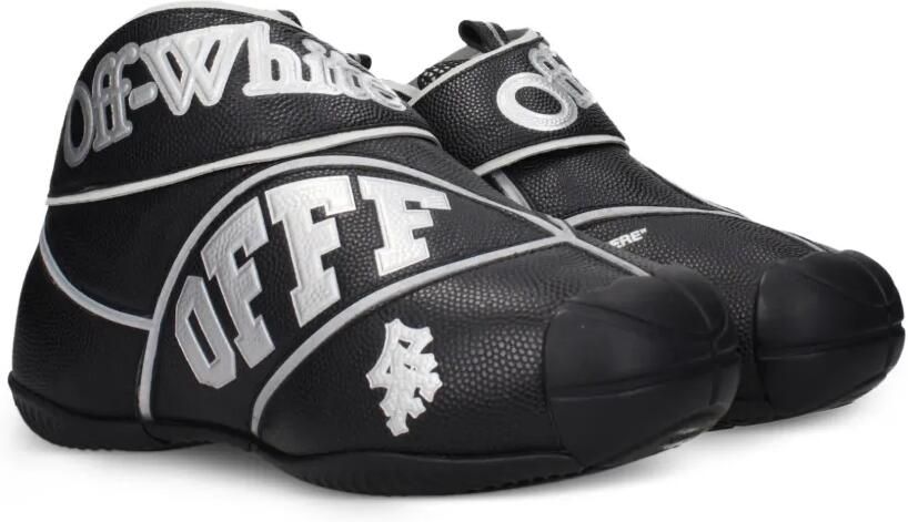 Off-White The Ball logoprint sneakers Zwart