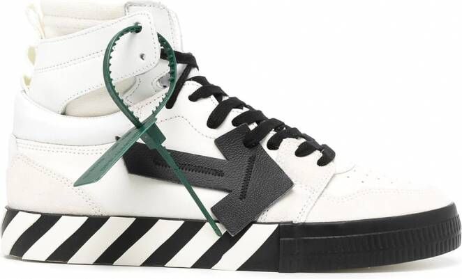 Off-White Vulcanized high-top sneakers Wit