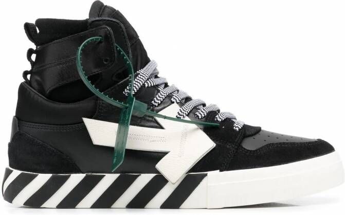 Off-White Vulcanized high-top sneakers Zwart