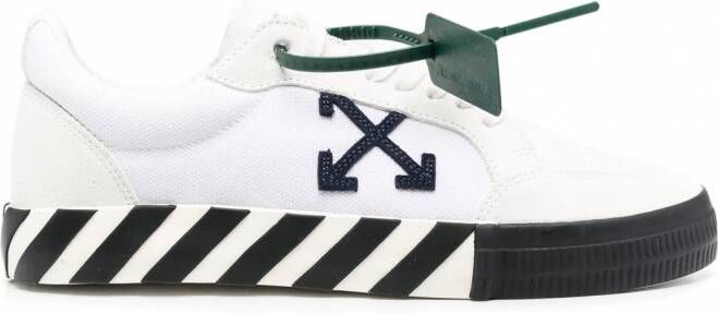 Off-White Vulcanized low-top sneakers Wit