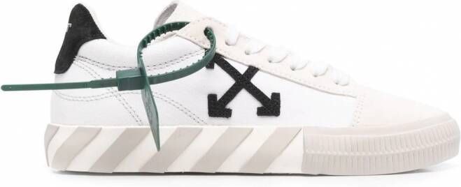 Off-White Vulcanized low-top sneakers Wit