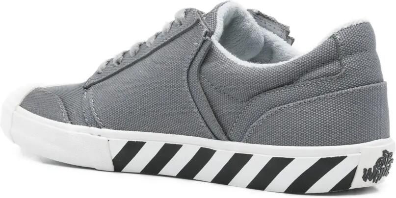 Off-White Vulcanized Undercut sneakers met streep Grijs - Foto 2