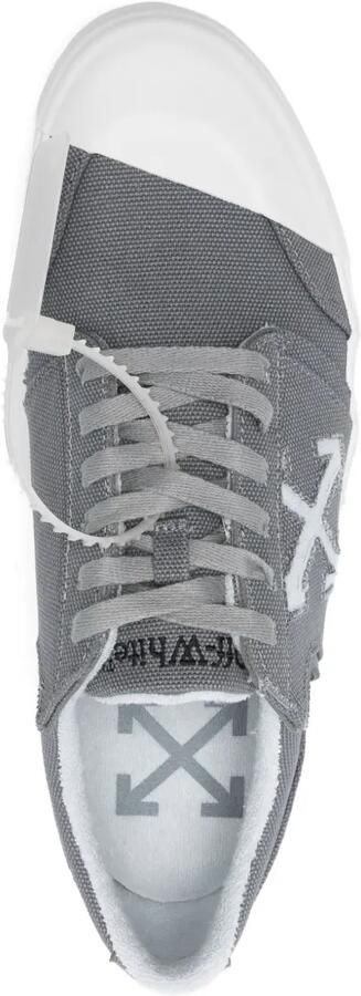 Off-White Vulcanized Undercut sneakers met streep Grijs - Foto 4