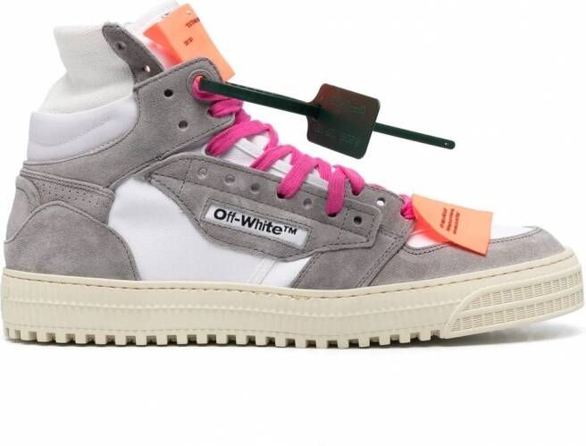 Off-White Zip-Tie high-top sneakers Wit