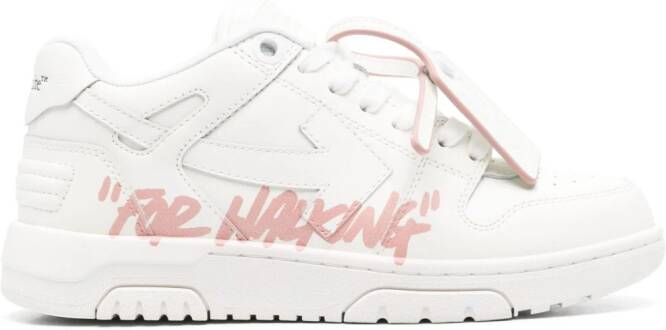 Off-White OOO 'For Walking' sneakers Wit