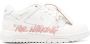 Off White Witte Slim Sneakers met Roze Accents Multicolor Dames - Thumbnail 2