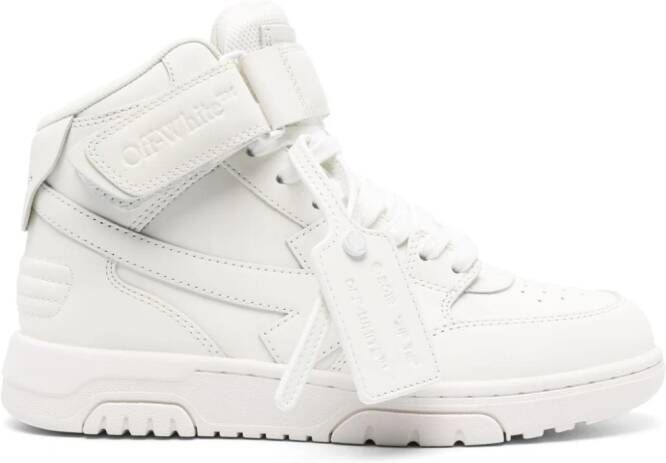 Off-White Out Of Office high-top sneakers Wit