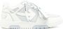 Off-White Out Of Office leren sneakers Blauw - Thumbnail 1