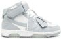 Off-White Out Of Office leren sneakers Grijs - Thumbnail 1